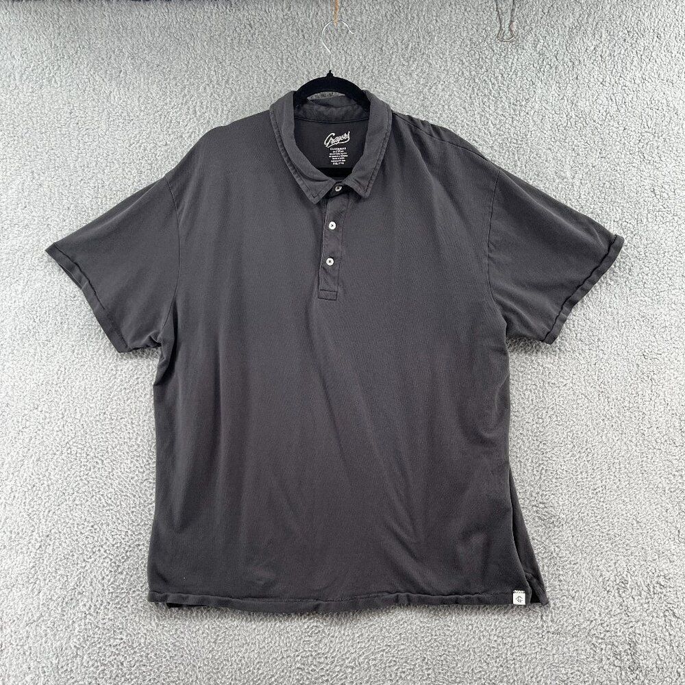 Grayers Slub Jersey Polo Shirt Mens XXL
